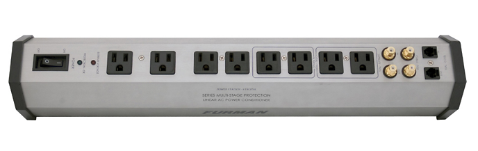 Furman 15A Advanced AC Strip 8 Outlets W/SMP and EVS- 2 Filtered Banks, 15A, 8Ft Cord, ExceedsUL1449 Model:PST-8 DIG